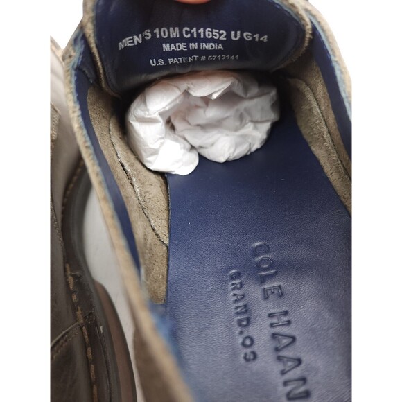 Cole Haan Centre Street Grand OS Men\'s 10 M Leather Oxford Dress Shoe C11652